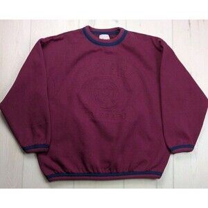 Vintage 90s Estes Park Colorado Sweater Over Wear Mens XXL Red Made in USA